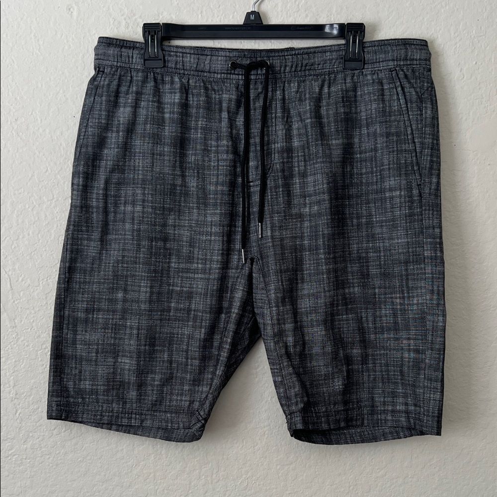 Like New! THE RAILS… Men's 100% Cotton Drawstring Short Charcoal in SIze 34W